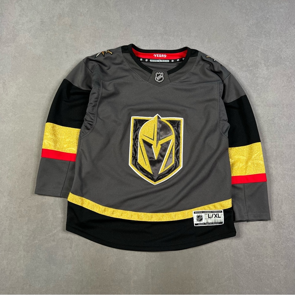 NHL Kids Gray and Gold Jersey